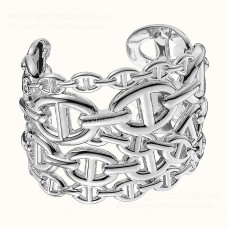 Bransoletka Hermes Chaine DAncre Enchainee w kolorze srebrnym/żółtym/różowym złocie