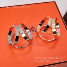 Pierścień/klamra do szalika Hermes Trio z białego/żółtego/różowego złota