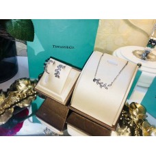 Naszyjnik Tiffany Paloma Picasso Kolczyki Wisiorek z Liści Oliwnych Diamenty Biżuteria UK