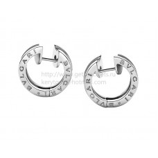 Kolczyki Bvlgari B.zero1 Small White Gold
