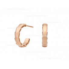 Kolczyki Bvlgari Serpenti Viper 18K Rose Gold