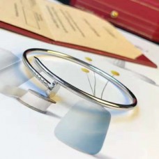 Bransoletka Cartier Juste Un Clou SM z białego złota