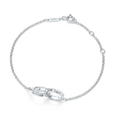 Naszyjnik z zawieszką Tiffany 1837 Interlocking Circles, bransoletka, biżuteria walentynkowa