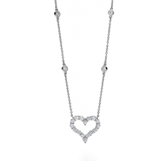 Naszyjnik z wisiorkiem w kształcie serca Tiffany Hearts Diamonds