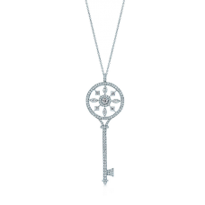 Naszyjnik Tiffany Keys z wisiorkiem w kształcie kalejdoskopu ze srebra próby 925 i diamentami – sprzedaż w Malezji dla kobiet