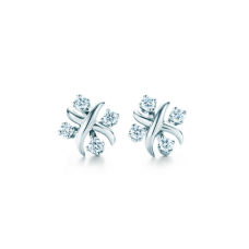 Kolczyki Tiffany Schlumberger Lynn z diamentami i misternymi zdobieniami dla kobiet w USA