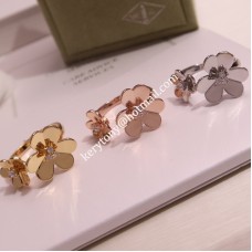 Van Cleef Arpels Frivole Między Palcami Pierścionek Żółte Złoto z Diamentami Styl