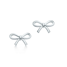Kolczyki Tiffany Bow Bowknot ze srebra próby 925